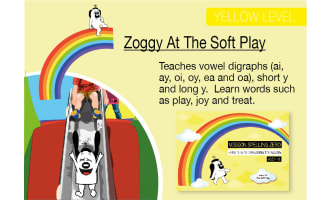 Vowel Digraphs Like OA, AI, AY, OI, OY: Zoggy At The Soft Play