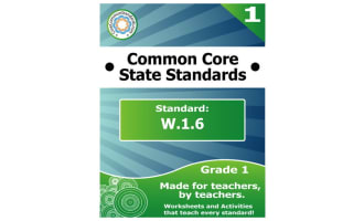 W.1.6 First Grade Common Core Lesson