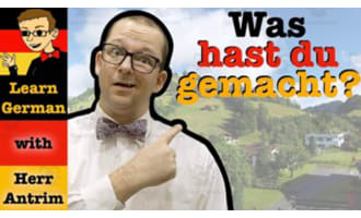 Was hast du am Wochenende gemacht? - German Perfekt Listening Comprehension