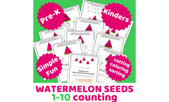 Watermelon Seed Counting & Number Order (0–12)