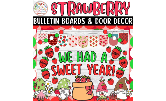 WE HAD A SWEET YEAR!: Summer Bulletin boards And door Decor kit