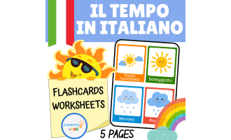 Weather in Italian.