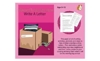 Welcome To Your New Home: Write A Letter (9-13 years)