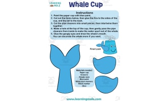Whale Cup Activity