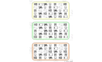 What is different? Vocabulary Boards - BLACK AND WHITE SET 14