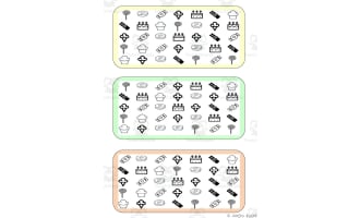 What is different? Vocabulary Boards - BLACK AND WHITE SET 3