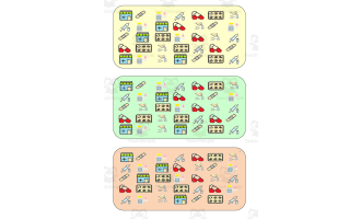 What is different? Vocabulary Boards - COLOR SET 22