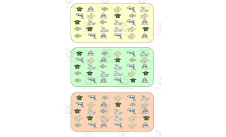 What is different? Vocabulary Boards - COLOR SET 27
