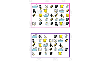 What is missing? Vocabulary Boards - COLOR SET 13