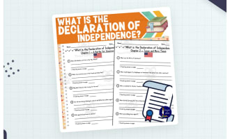 What Is the Declaration of Independence by Michael C Harris Questions