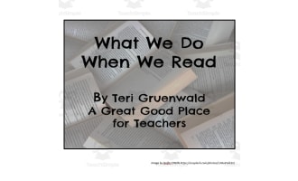 What We Do When We Read