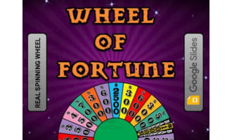 Wheel of Fortune (Google Slides Game Template)