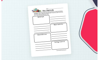 Who I Want To Be Worksheet