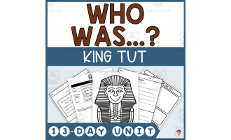 Who Was King Tut? (Lesson Plan, Quizzes, Vocabulary, Videos, Activities)