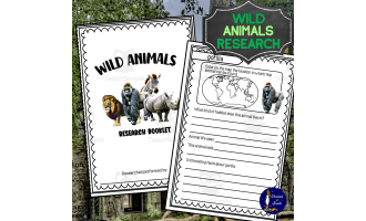 Wild Animals Research Booklet Project