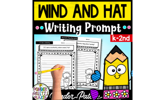 Wind and Hat - Spring Writing Prompt