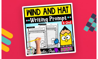 Wind and Hat - Spring Writing Prompt