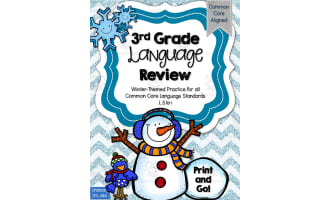 Winter 3rd Grade Language Review