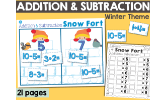 Winter Addition & Subtraction