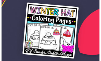 Winter Hat Coloring Pages