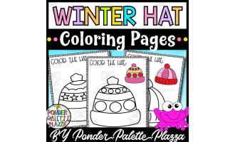 Winter Hat Coloring Pages