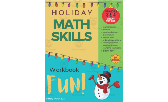 Winter Math Skills Workbook
