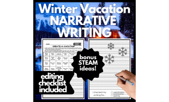 Winter Vacation Writing Challenge | Growth Mindset & Seasonal Fun!