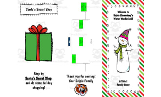 Winter Wonderland Brochure