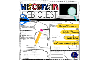 Wisconsin WebQuest Printable Book