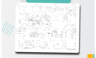 Witch Extreme Difficulty Halloween Dot-to-Dot PDF