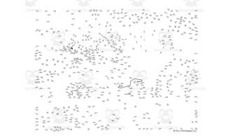 Witch Extreme Difficulty Halloween Dot-to-Dot PDF