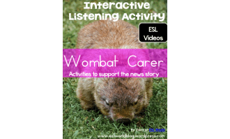 Wombat Carer: Interactive Listening Activity