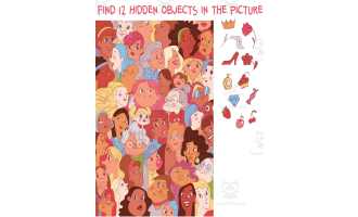 Women Hidden Objects Handout-FREEBIE!