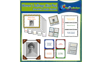 Women's Suffrage: Alice Paul Interactive Foldable Booklets – EBOOK