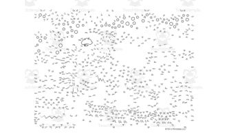 Woolly Mammoth Extreme Difficulty Dot-to-Dot PDF