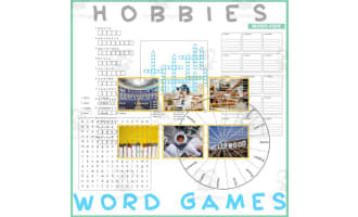 Word Games with Puzzles | Crossword Wordsearch Anagram | HOBBIES