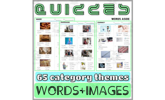 Word Games with Puzzles Quizzes Themes