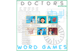 Word Puzzle Games | Copy Crossword Wordsearch Anagram | DOCTORS