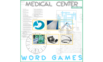 Word Puzzle Games | Copy Crossword Wordsearch Anagram | MEDICAL CENTER