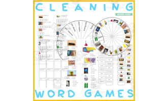 Word Puzzles Crossword Wordsearch Anagram CLEANING