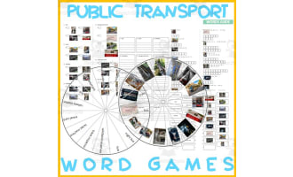 Word Puzzles Crossword Wordsearch Anagram PUBLIC TRANSPORT