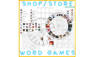 Word Puzzles Crossword Wordsearch Anagram SHOP STORE