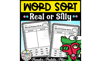 Word Sort - Real or Silly