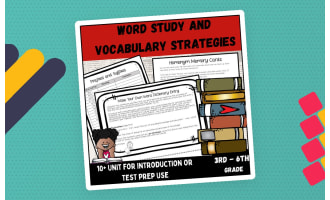 Word Study and Vocabulary Strategies Guided Reading Lesson Plans