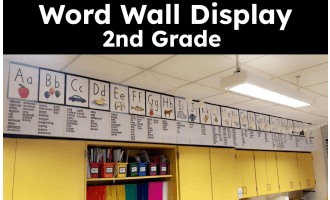Word Wall 2nd Grade Display