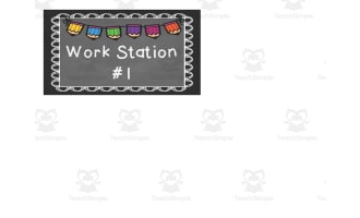 Work Station Labels