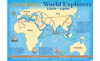 World Explorers Posters Pre-1200 to 1800