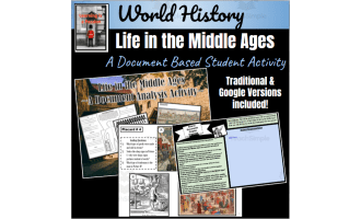 World History: Life in the Middle Ages | Feudalism | Document Based Activity