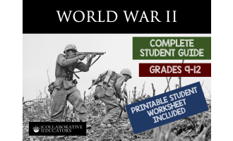 World War II - Student Guide for Grades 9-12