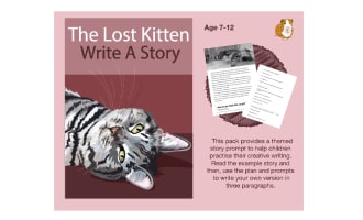 Write A Story Called 'The Lost Kitten' (7-11 years)